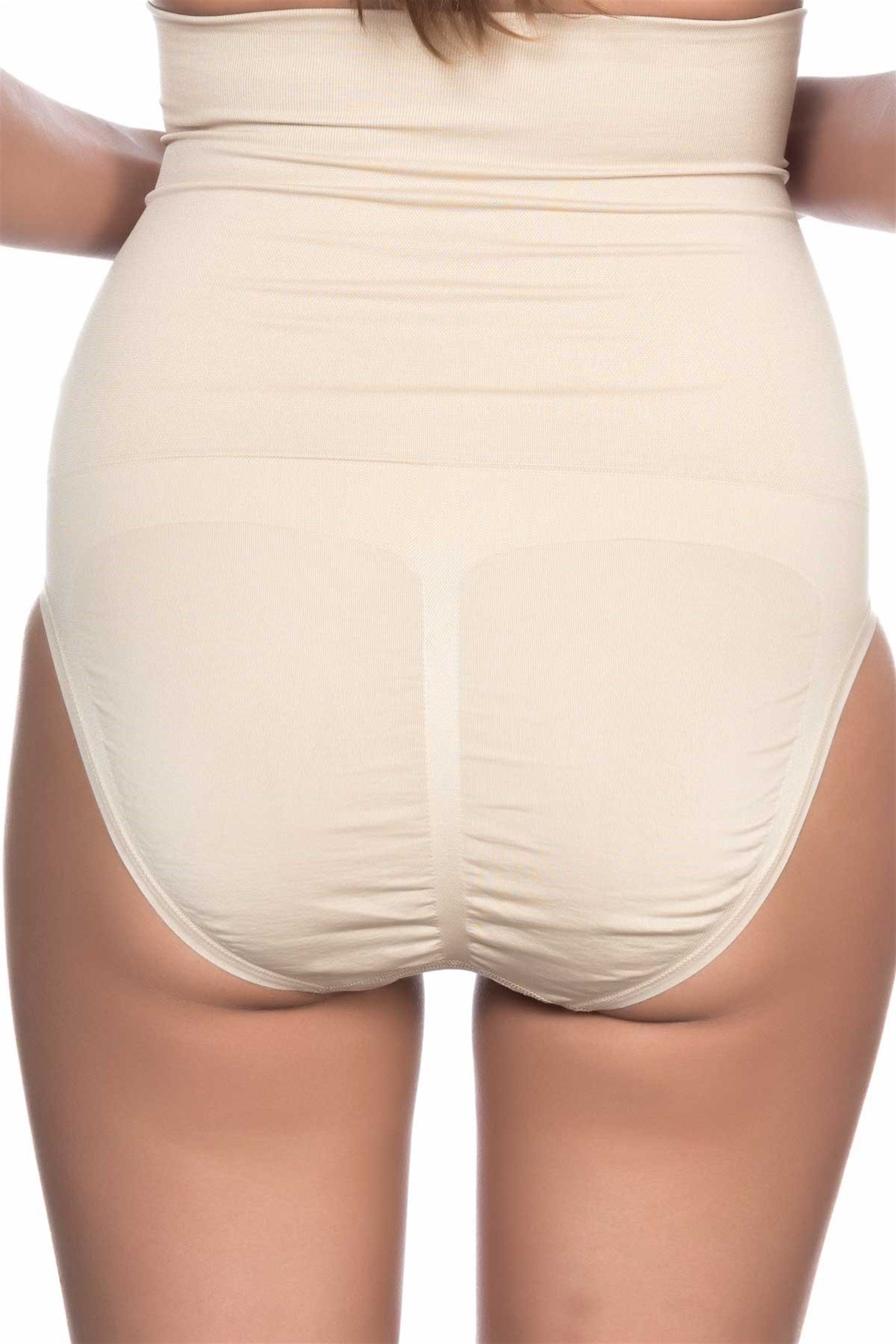  2009 Dikişsiz Yüksek Bel Double Slip Lohusa Korse - Lohussa