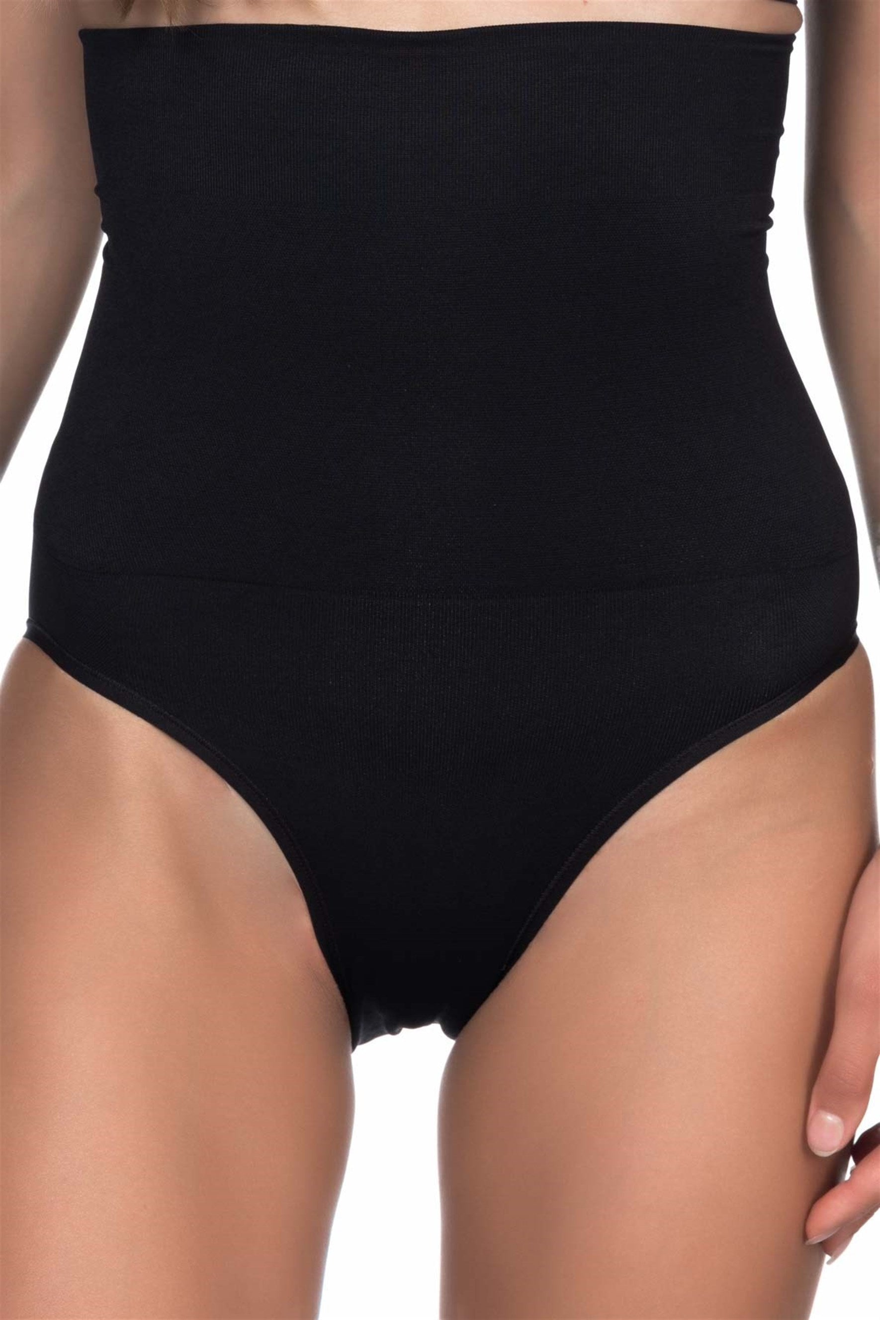  2009 Dikişsiz Yüksek Bel Double Slip Lohusa Korse - Lohussa