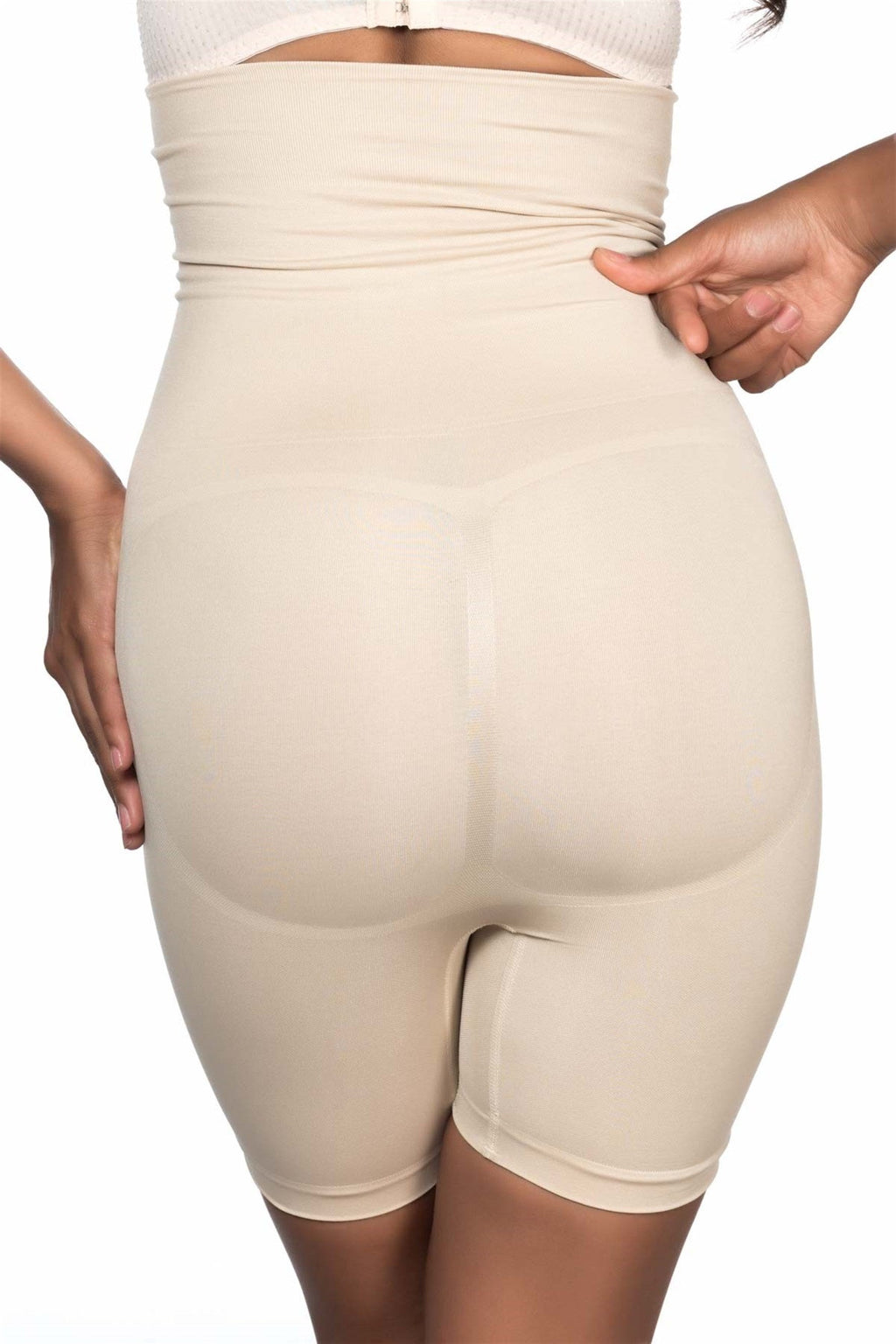  2014 Dikişsiz Yüksek Bel Double Boxer Lohusa Korse - Lohussa