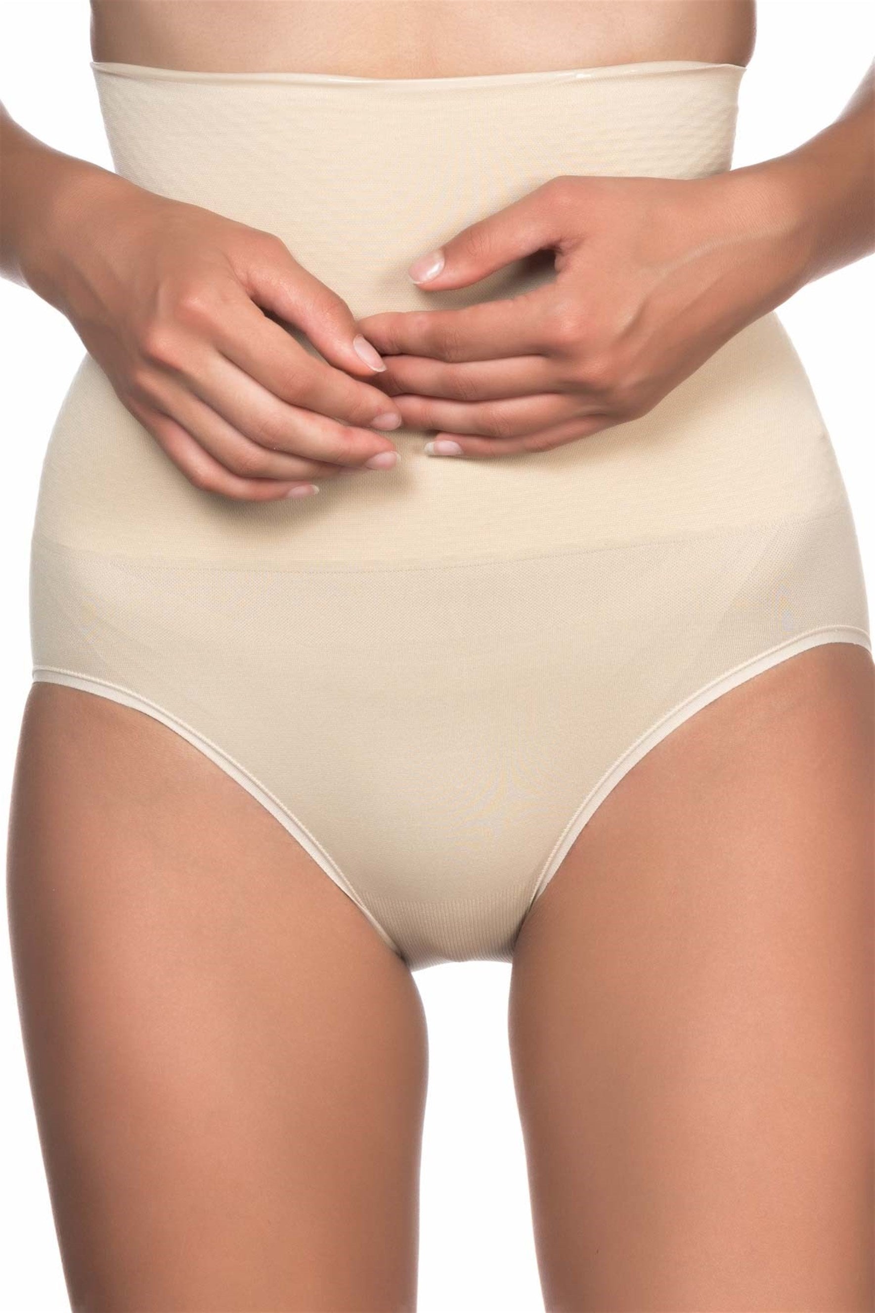  2029 Dikişsiz Masaj Özellikli Double Slip Lohusa Korse - Lohussa
