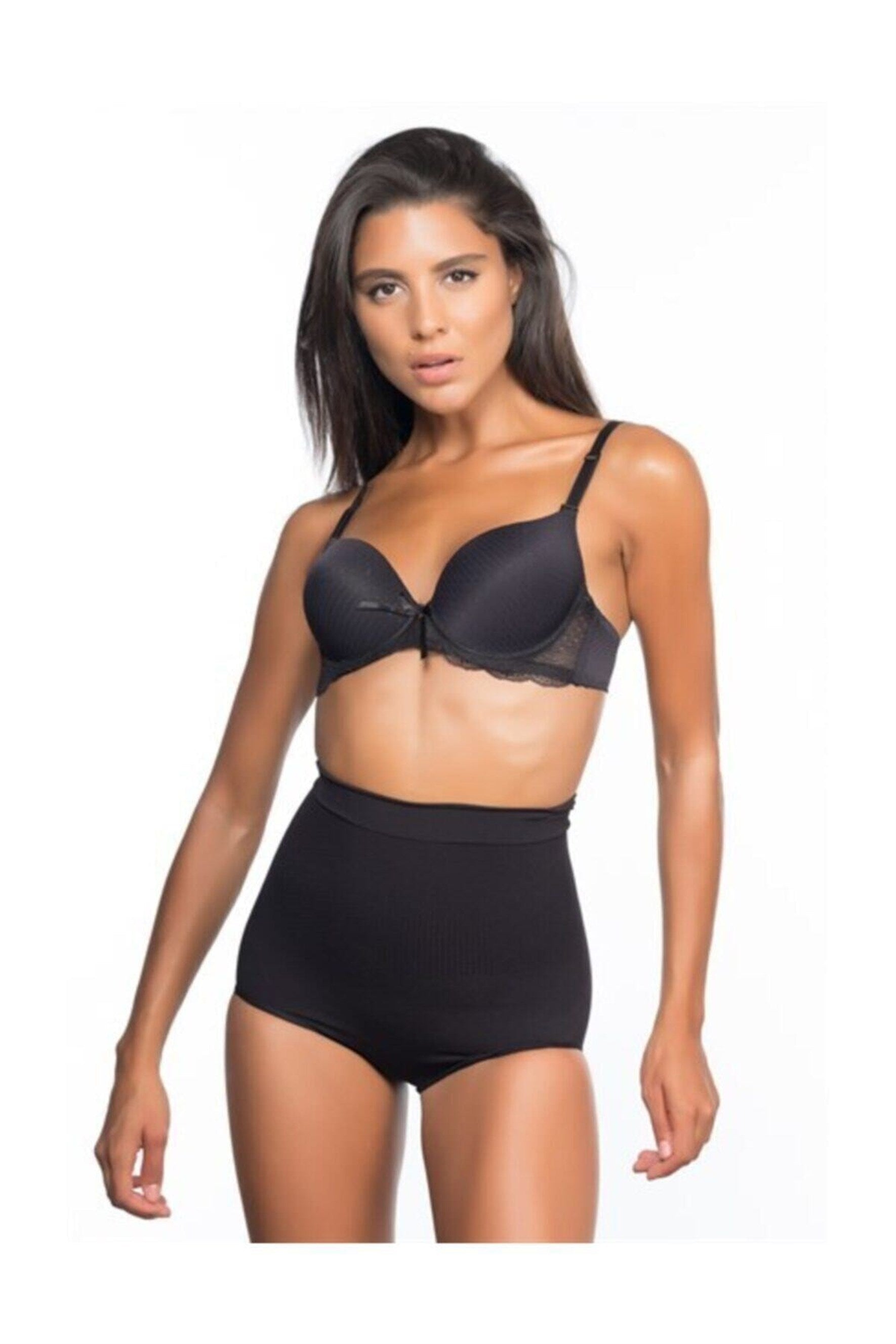  2813 İz Yapmaz Mide Toparlayıcı Slip Lohusa Korse - Lohussa