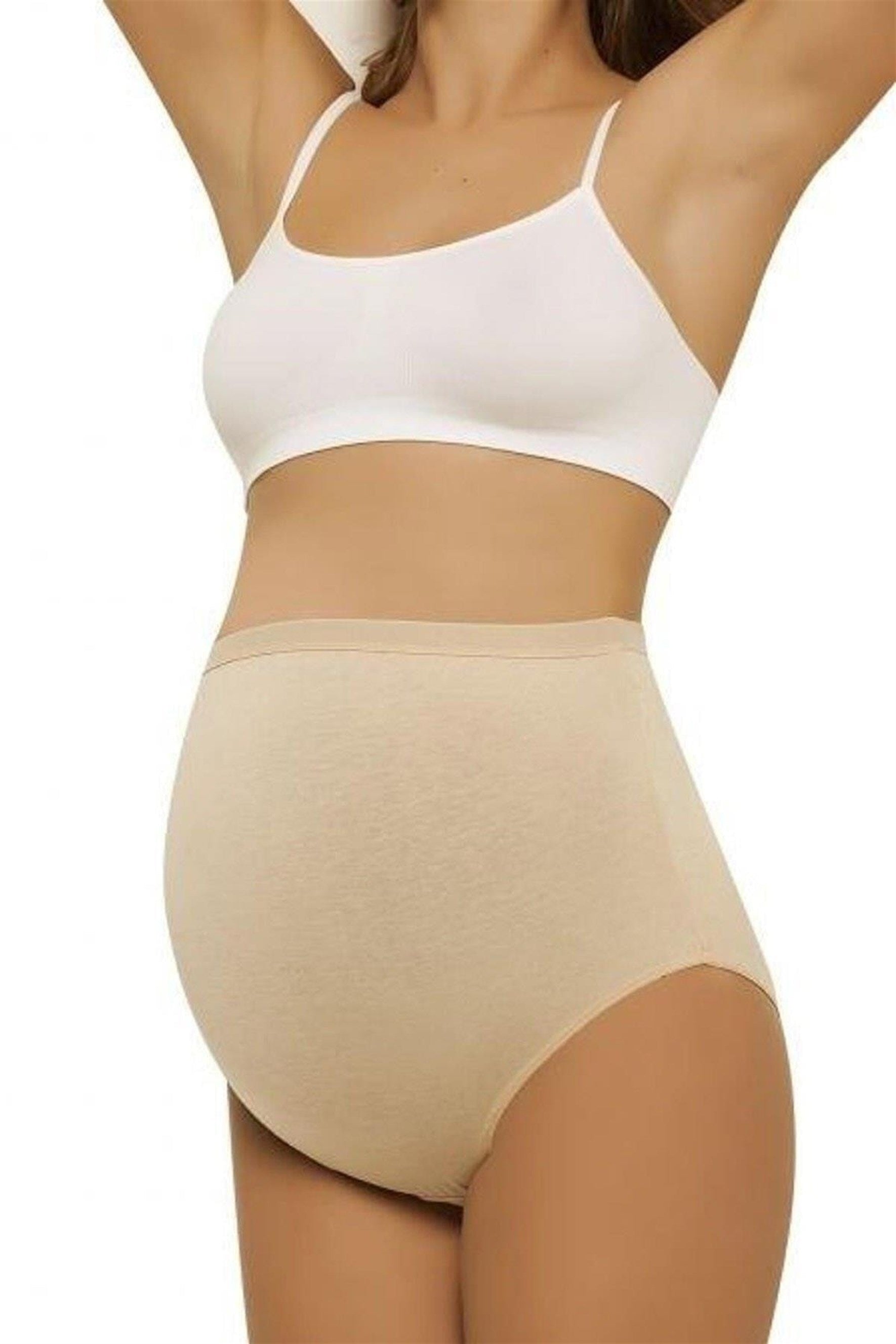 3'lü Paket Toparlayıcı Hamile Slip Külot - 5210