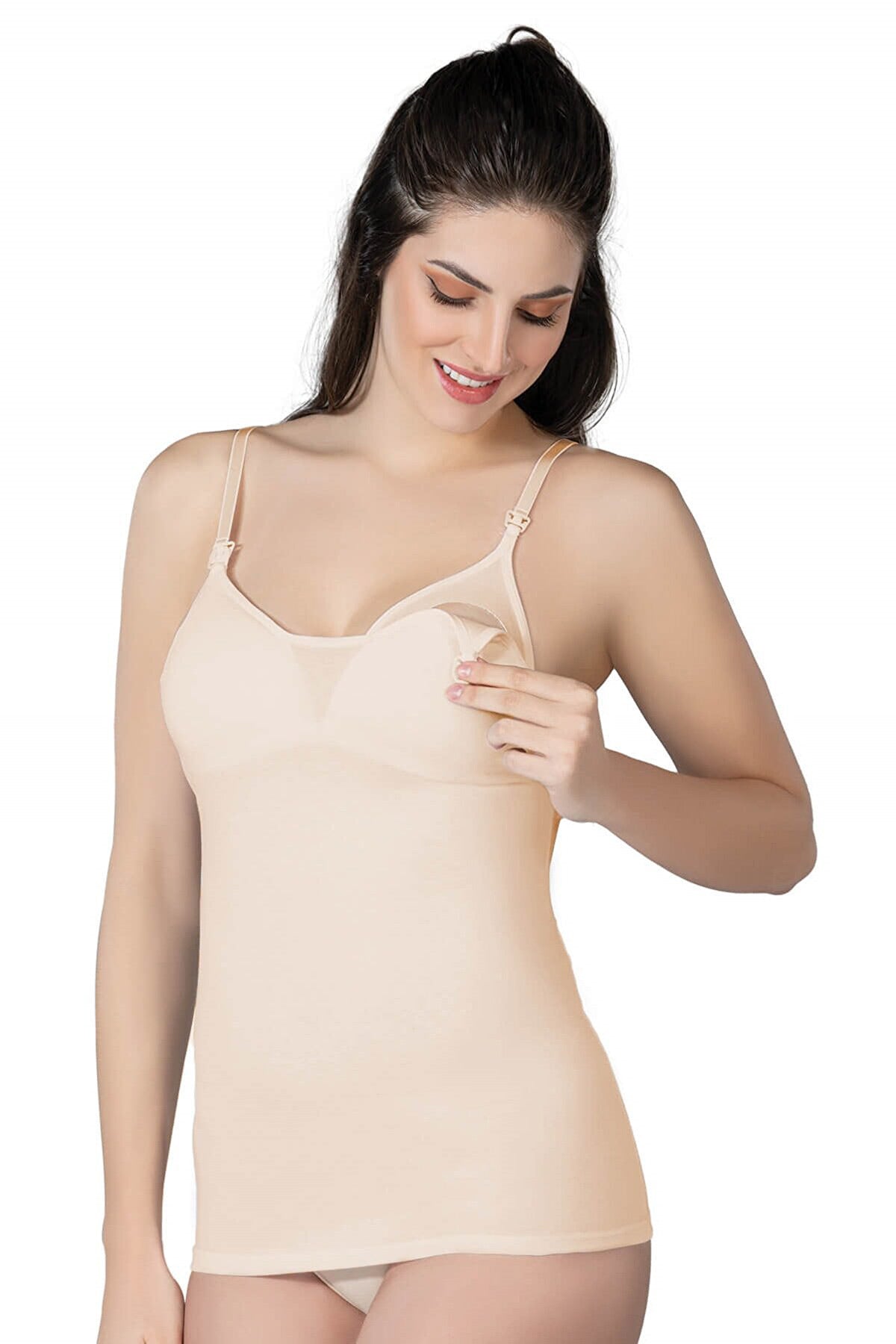 Lohussa 1413 Cotton Kaplı Emzirme Atleti - Lohussa